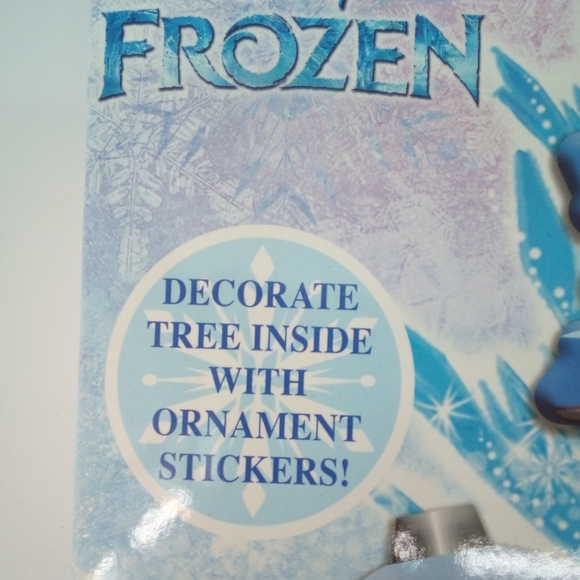 NWT Disney Frozen Advent Calendar Ornament Stickers Stick and Play - Picture 5 of 14